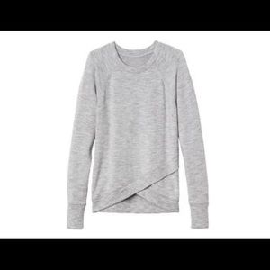 Athleta crisscross sweatshirt